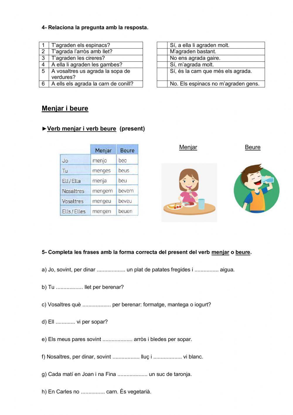 3-7.2-verb-menjar-beure-aliments