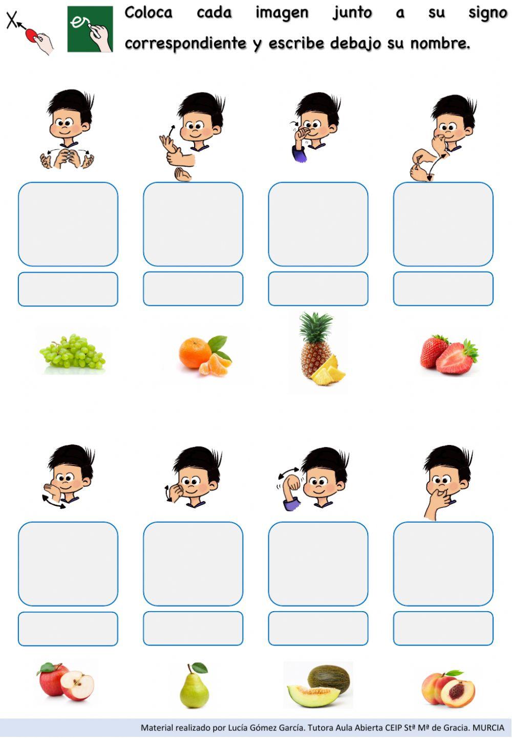 Las frutas en LSE-02