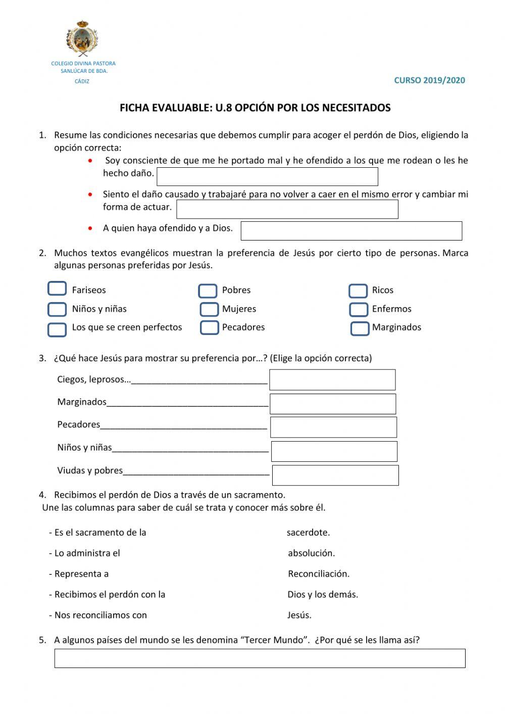 Opción por los necesitados