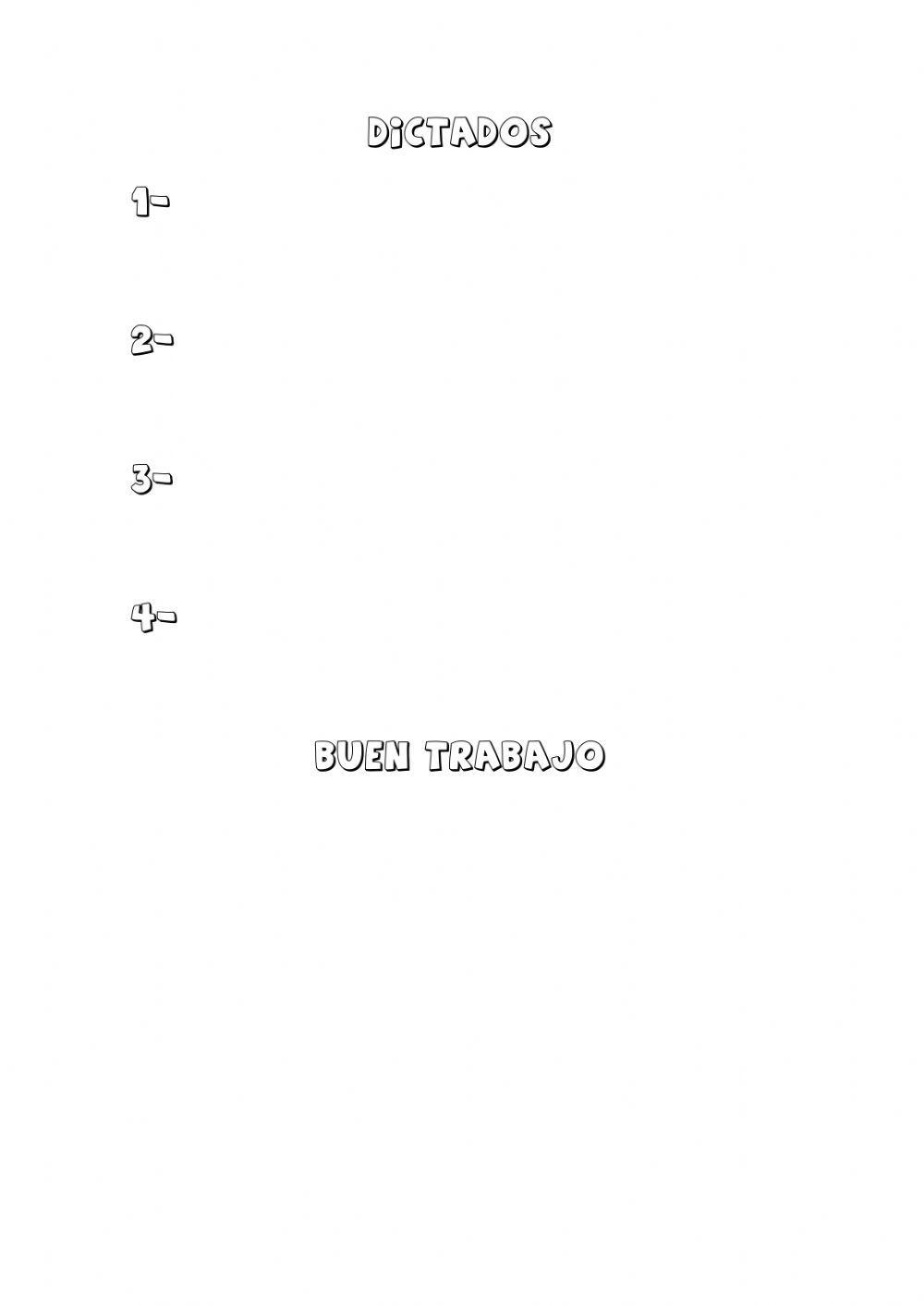 Dictados