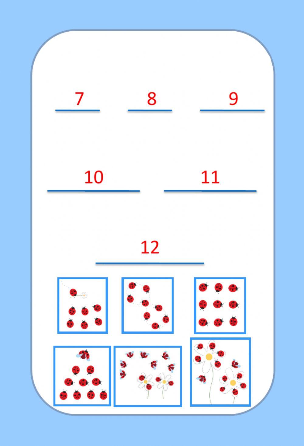Μετράω πασχαλίτσες