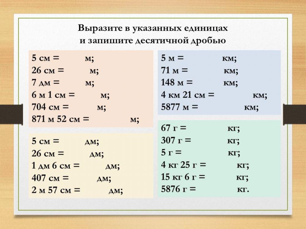 Десятичные дроби 6