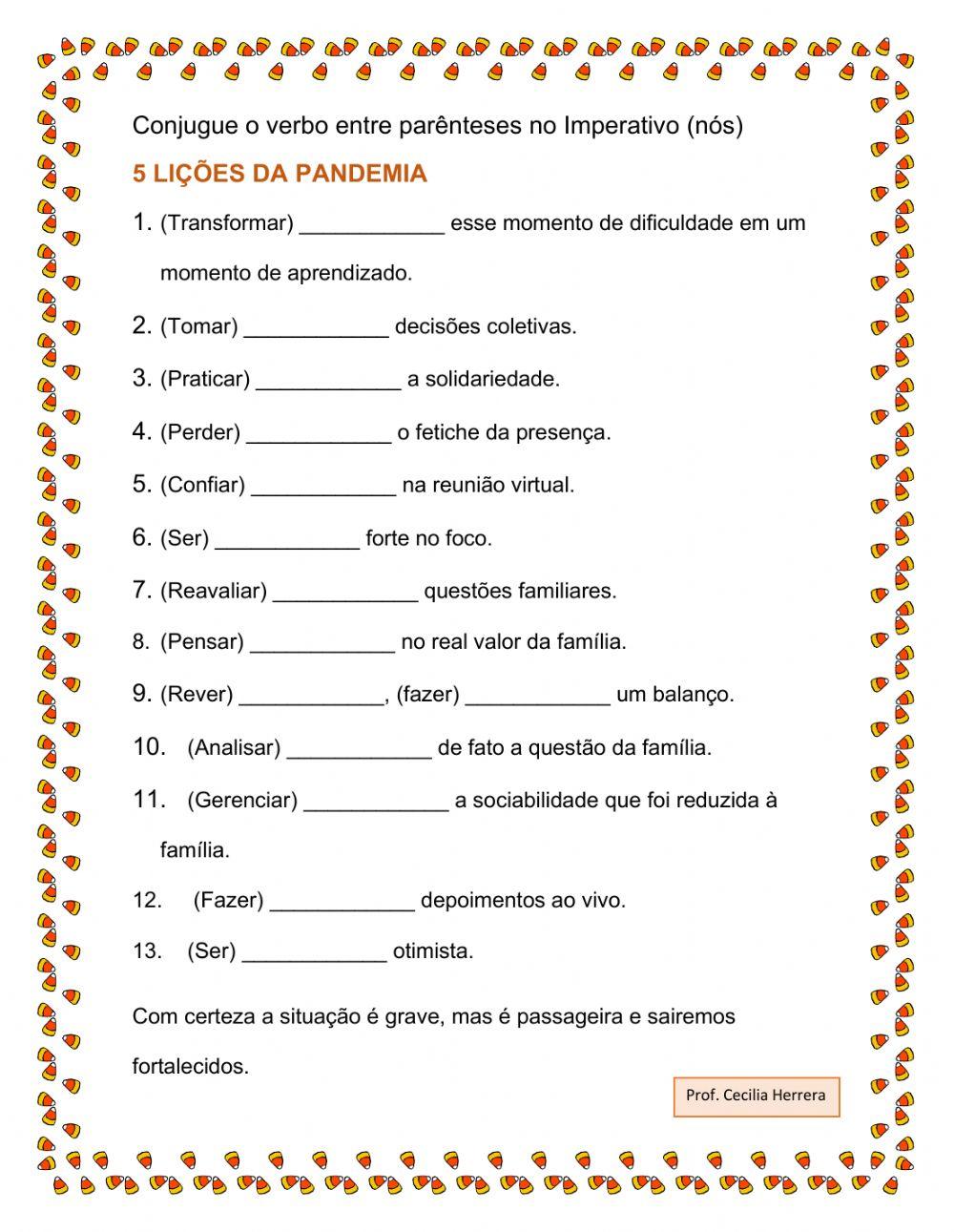 5 Lições da pandemia