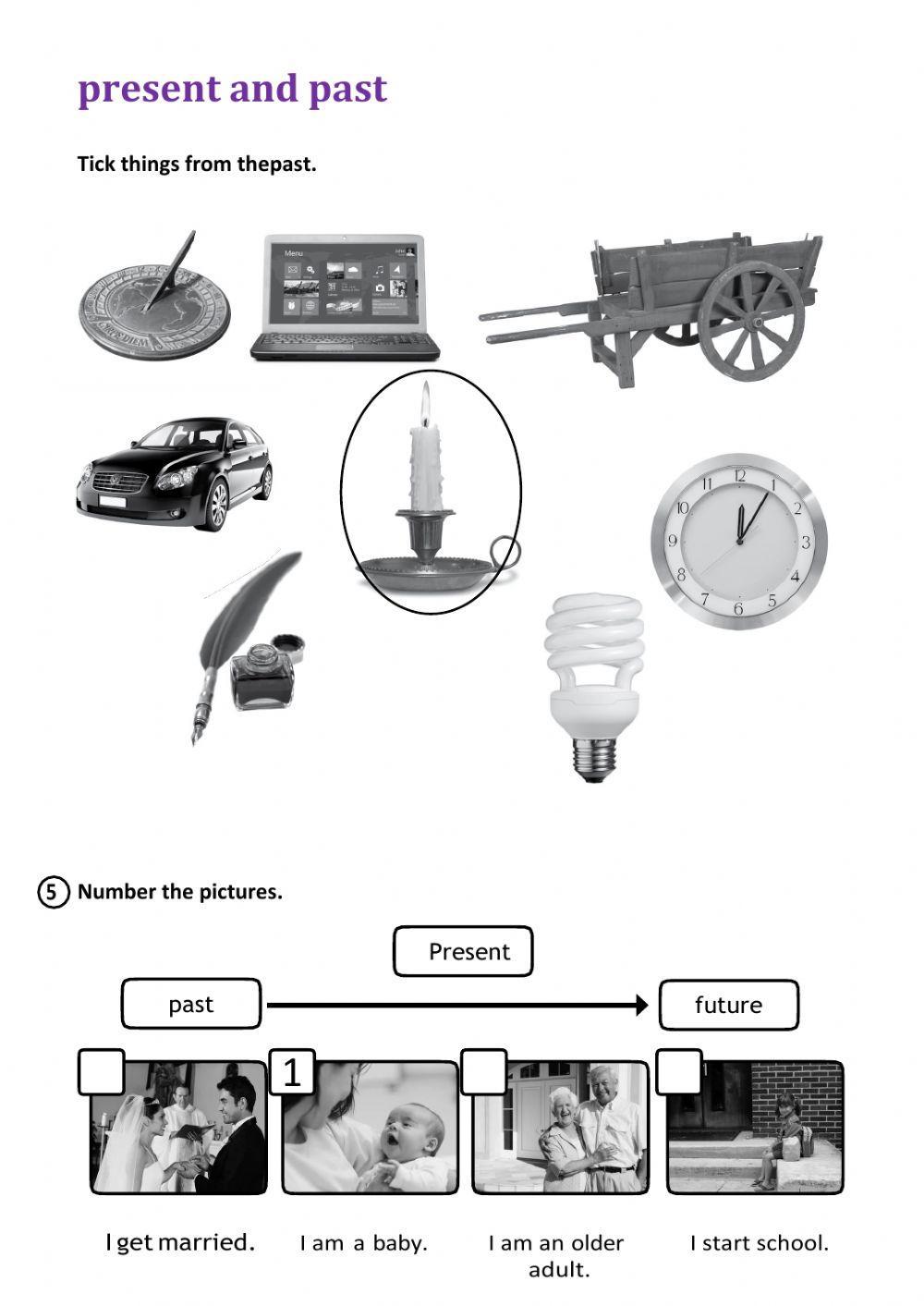 Present and past Present and past