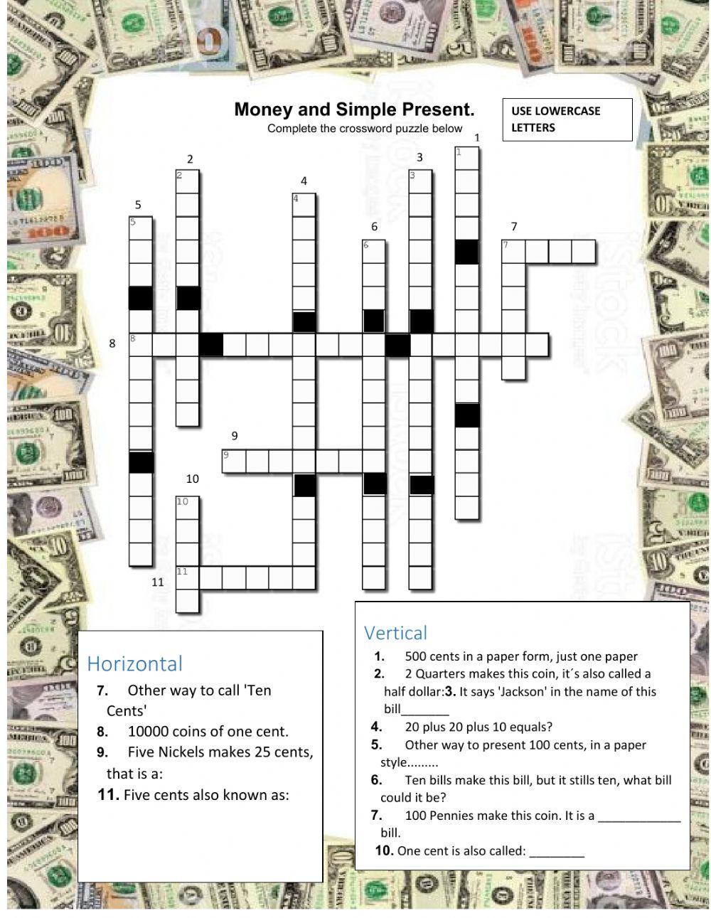 Currency and Simple Present