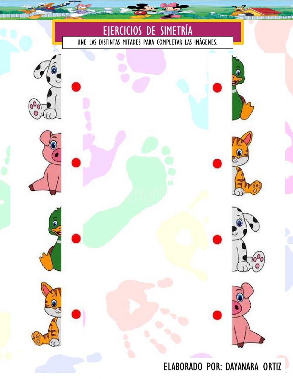 Ejercicios de simetría