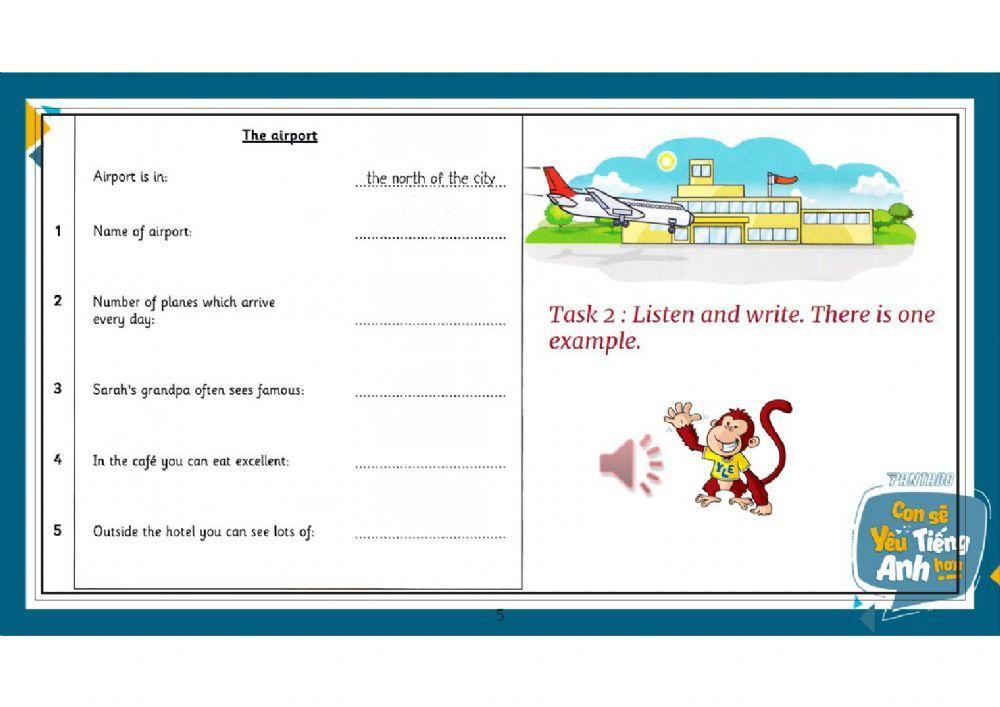 Progress test 1 - flyer