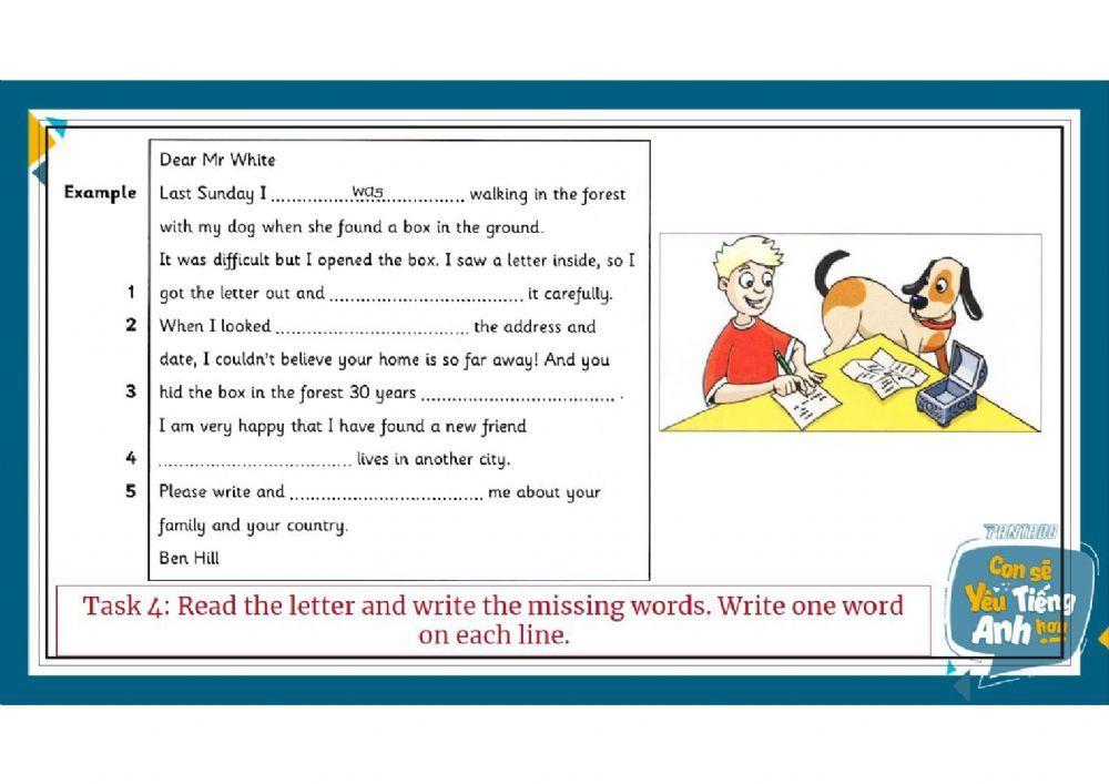 Progress test 1 - flyer