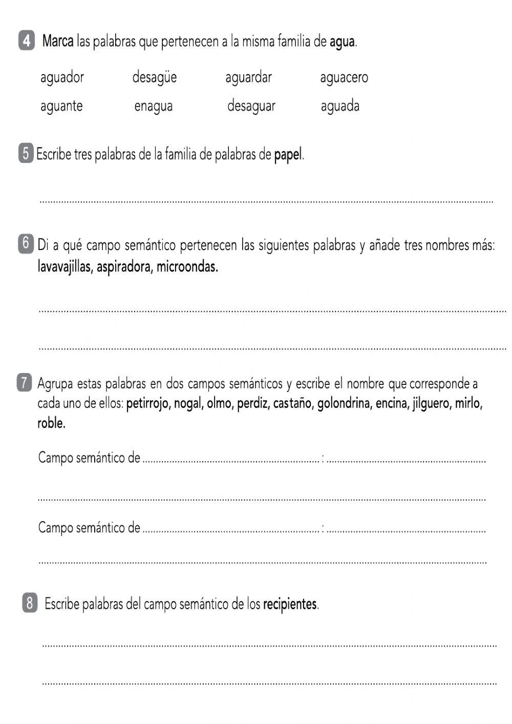 Repaso tema 10 de Lengua