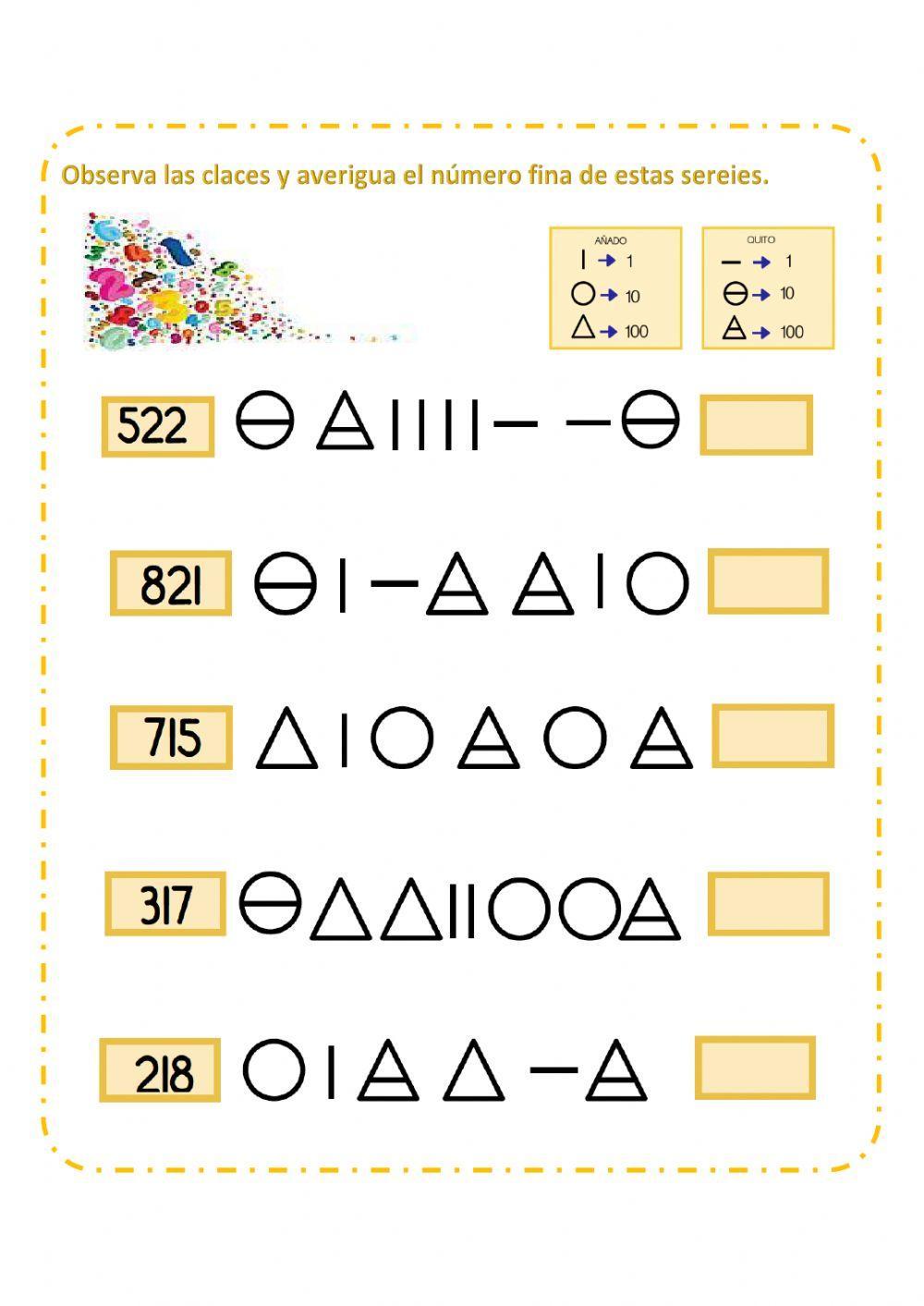 Series con símbolos