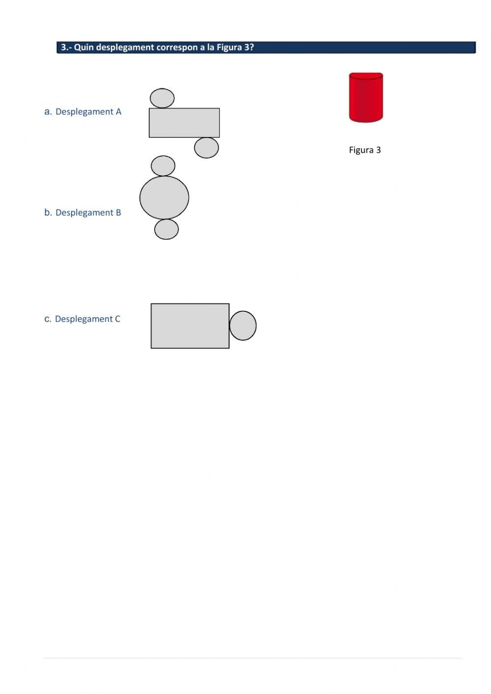 Desplegament de figures