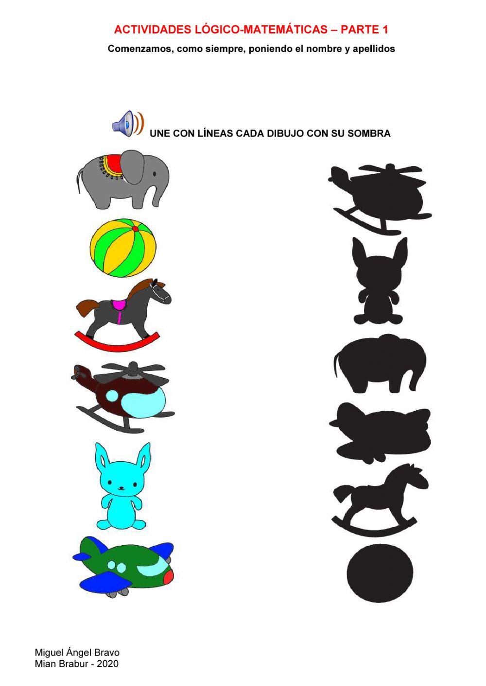 ACTIVIDADES LÓGICO-MATEMÁTICAS. PARTE 1