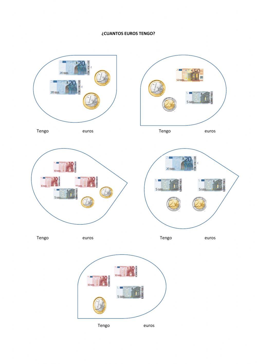 ¿Cuántos euros tengo?