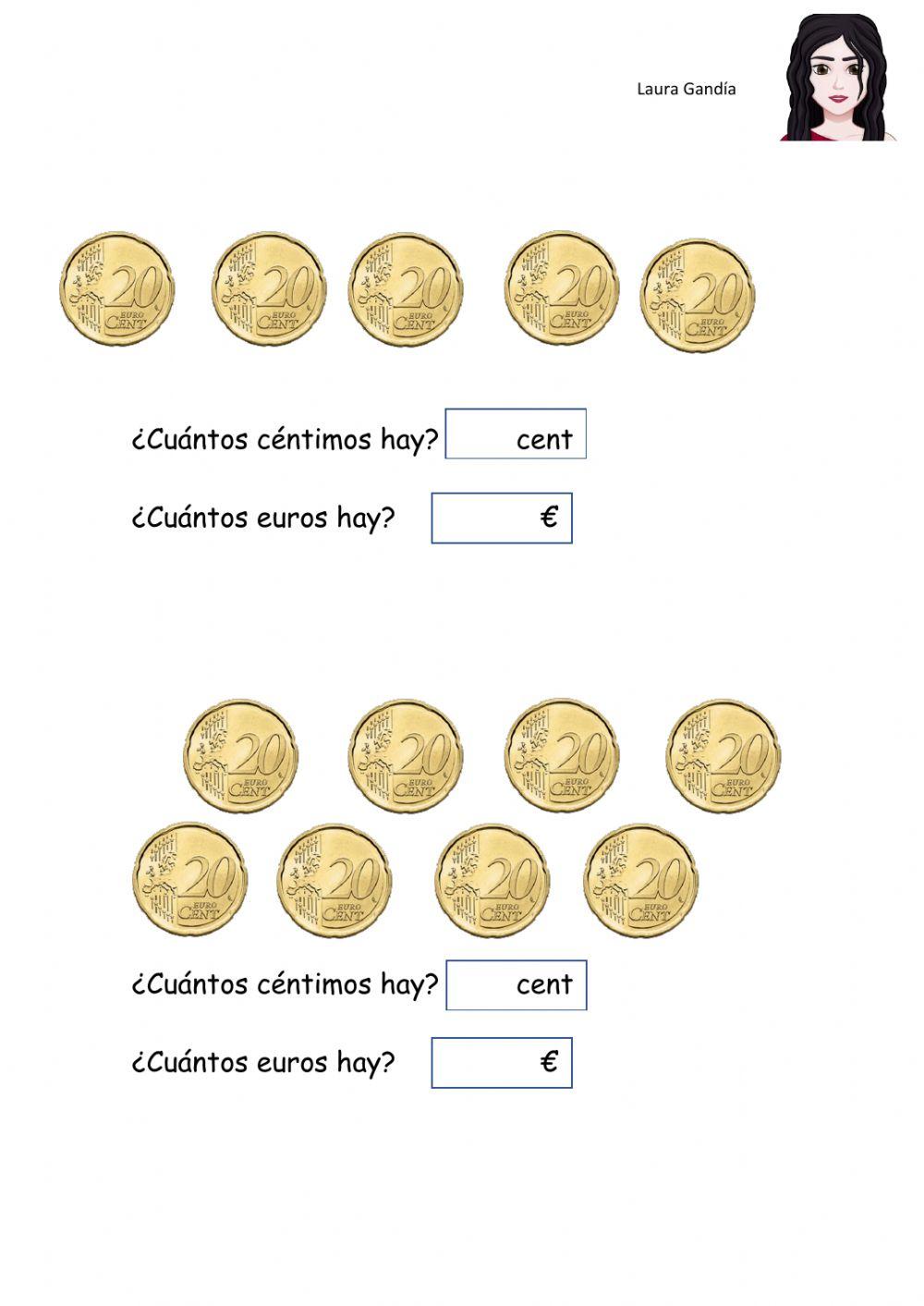 Monedas 20 cent