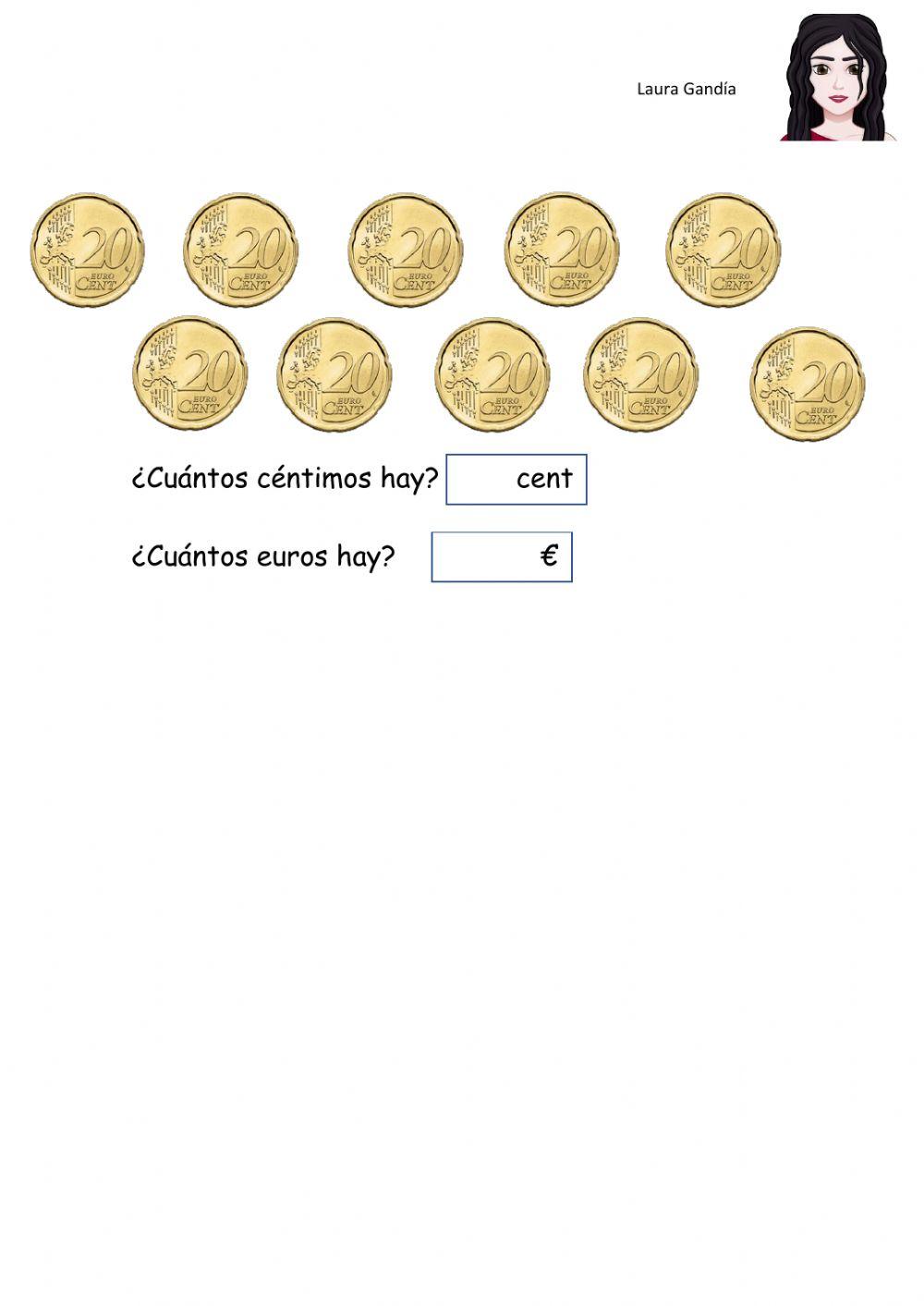 Monedas 20 cent
