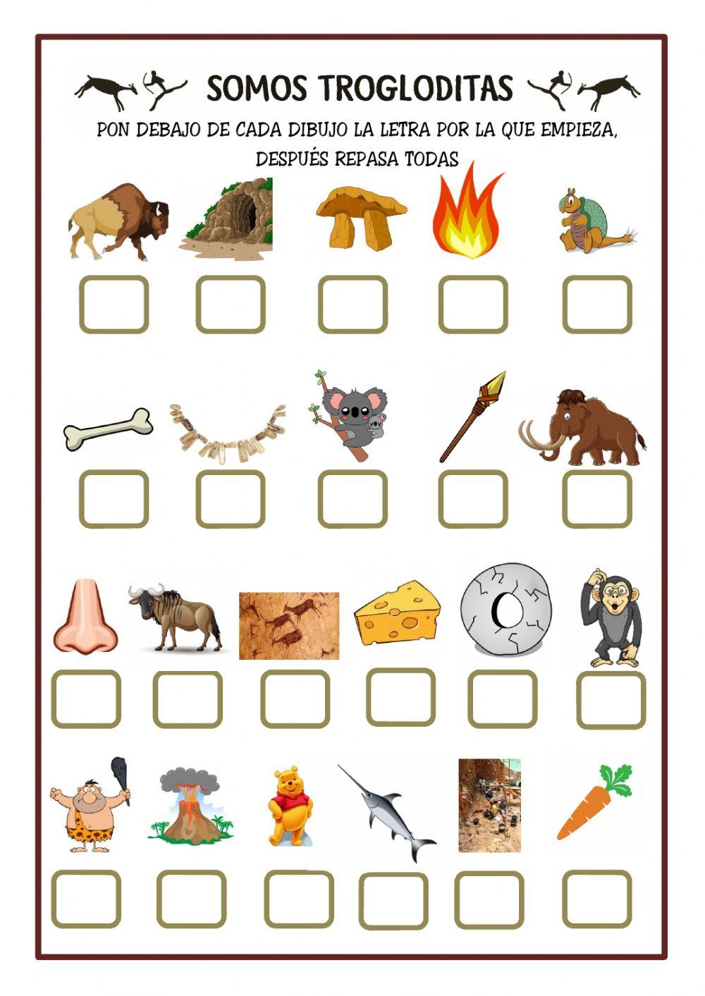 CONSONANTES DE LA PREHISTORIA