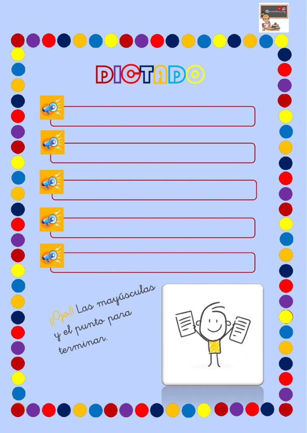 Dictado b-v Dictado b-v