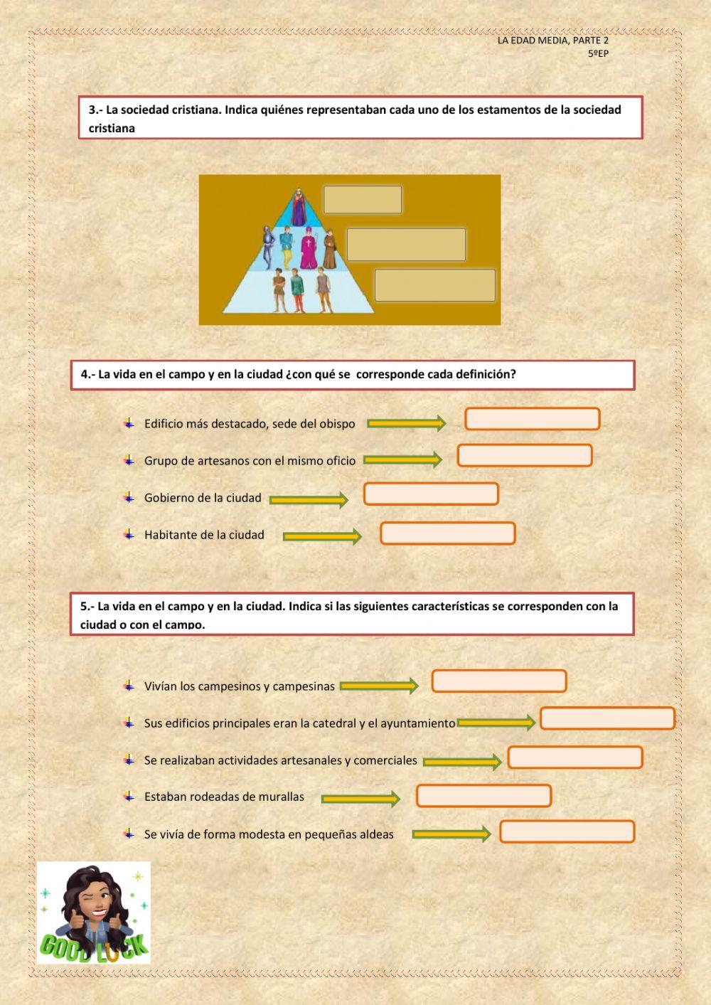 La edad media. Reinos cristianos