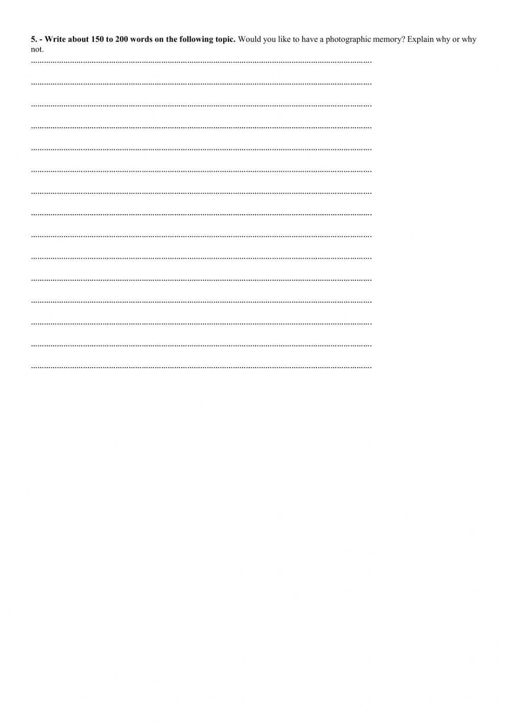 EBAU EXAM. SOME PEOPLE NEVER FORGET A FACE