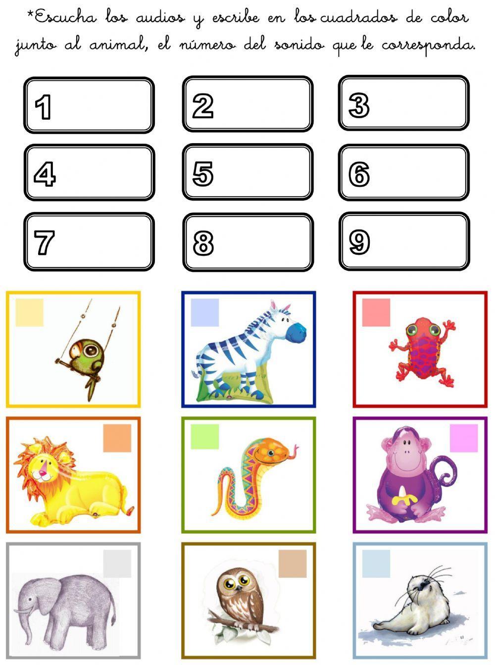 Sonidos de animales salvajes