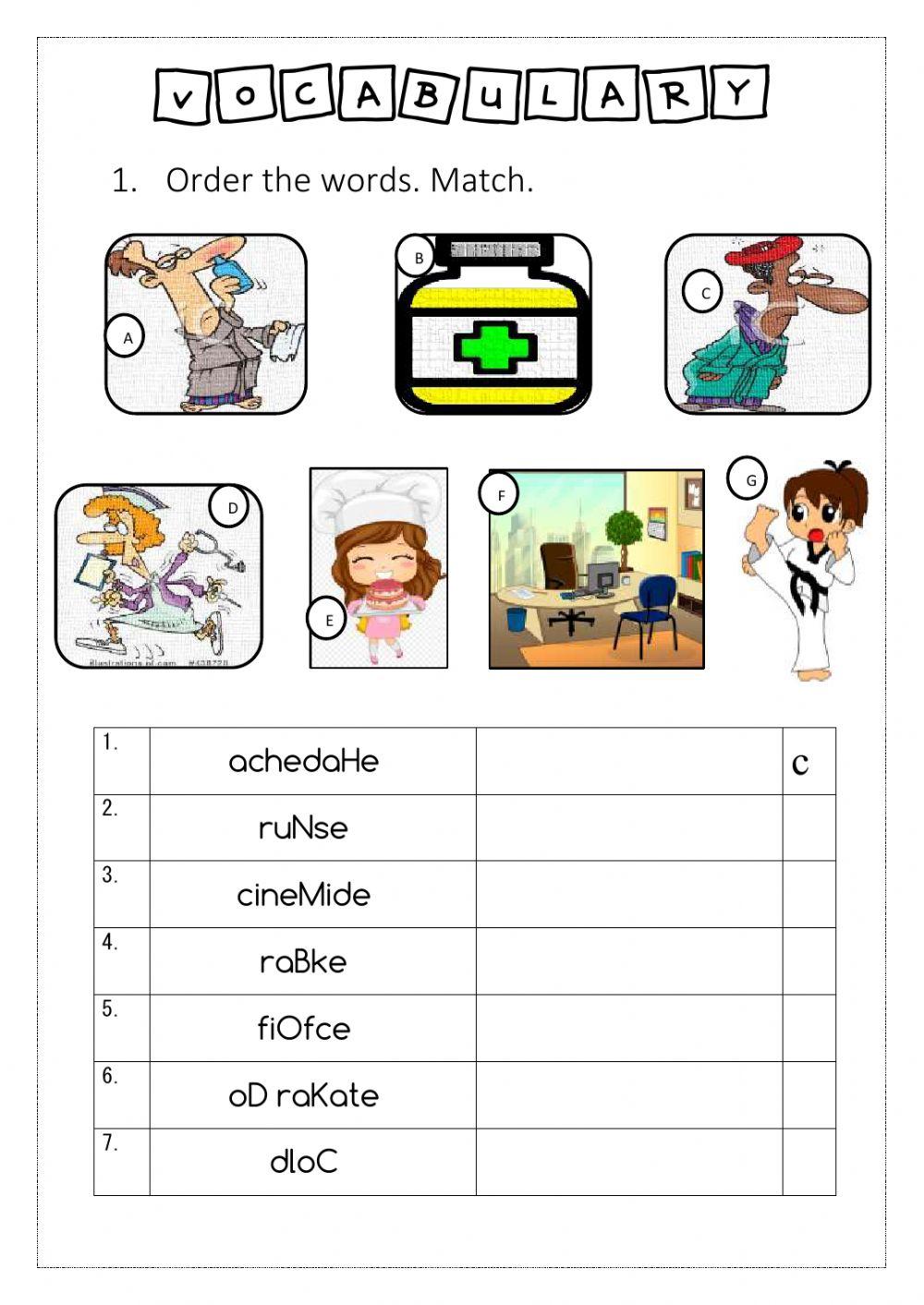 Kids 4 - activity one (test)
