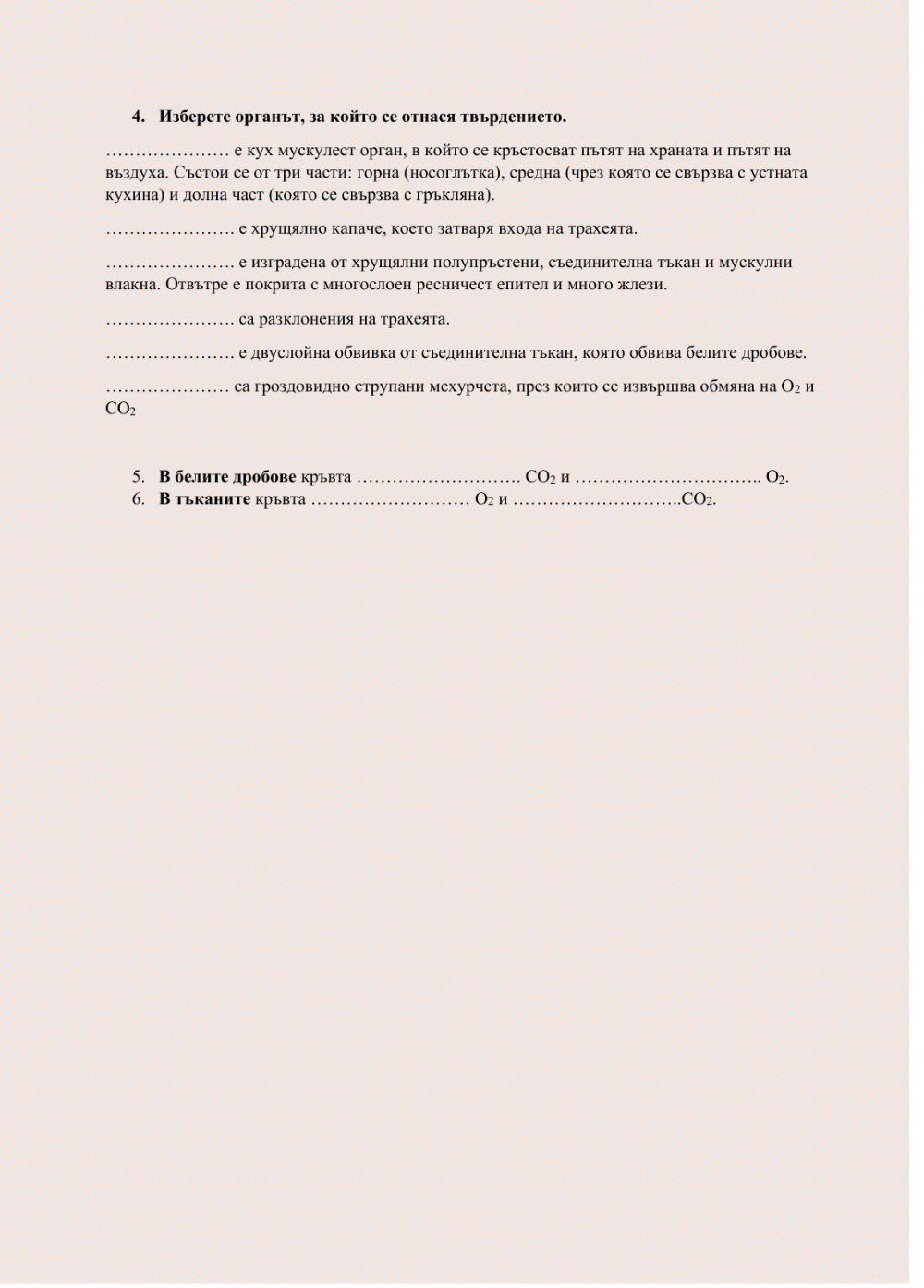 Дихателна система