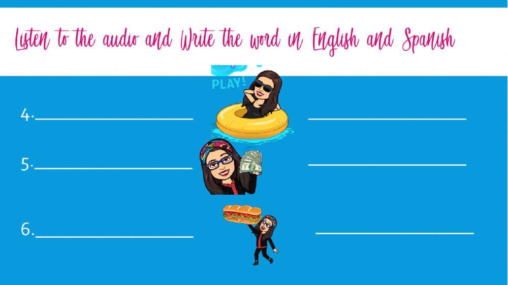 Verbs in past simple