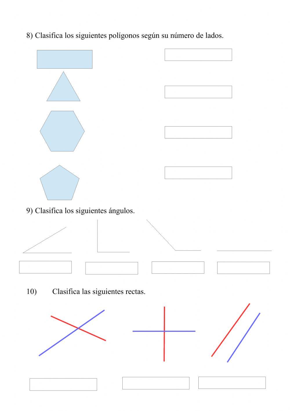 Prueba global matemáticas