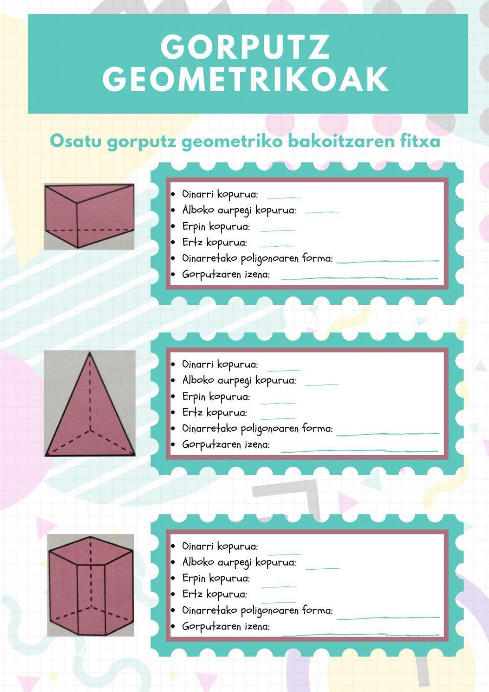 Gorputz geometrikoak