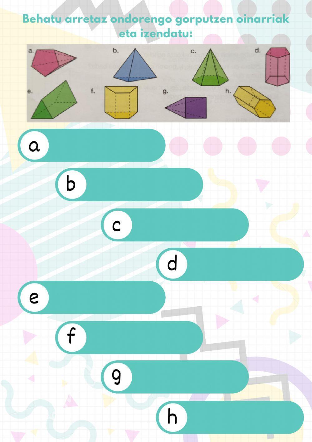 Gorputz geometrikoak