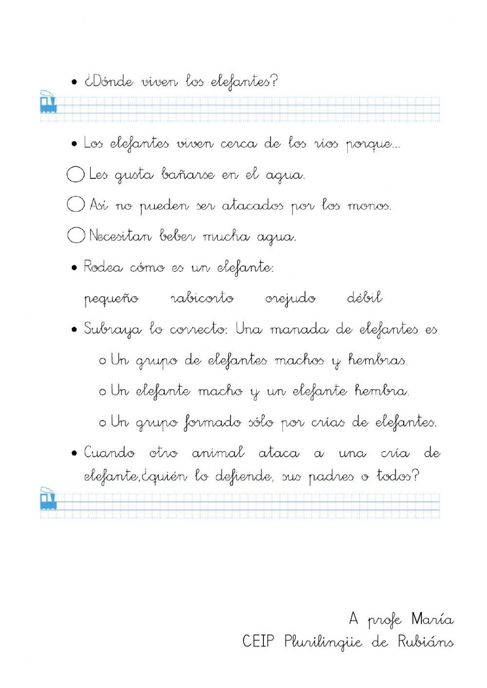 Comprensión lectora