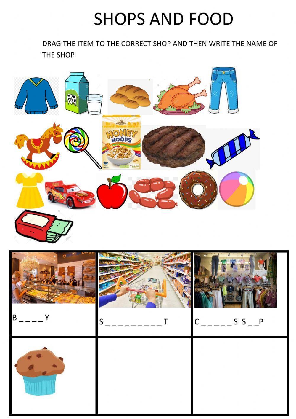 Shops and food Shops and food