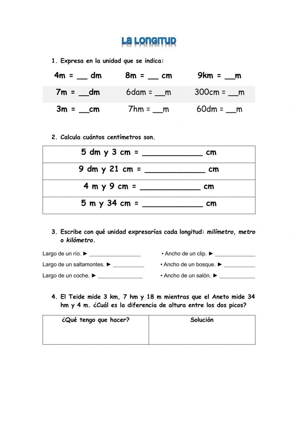 La longitud
