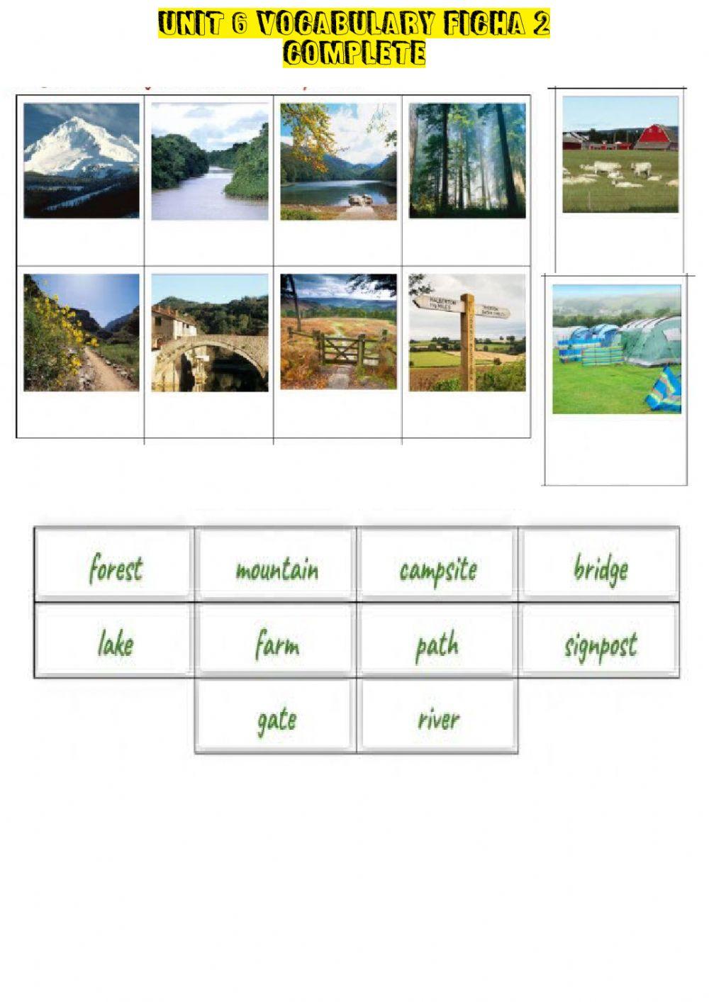 In the countryside ficha 2