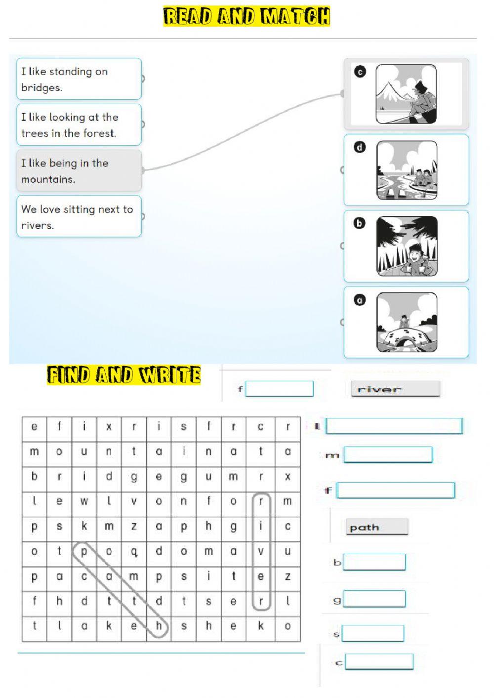 In the countryside ficha 2