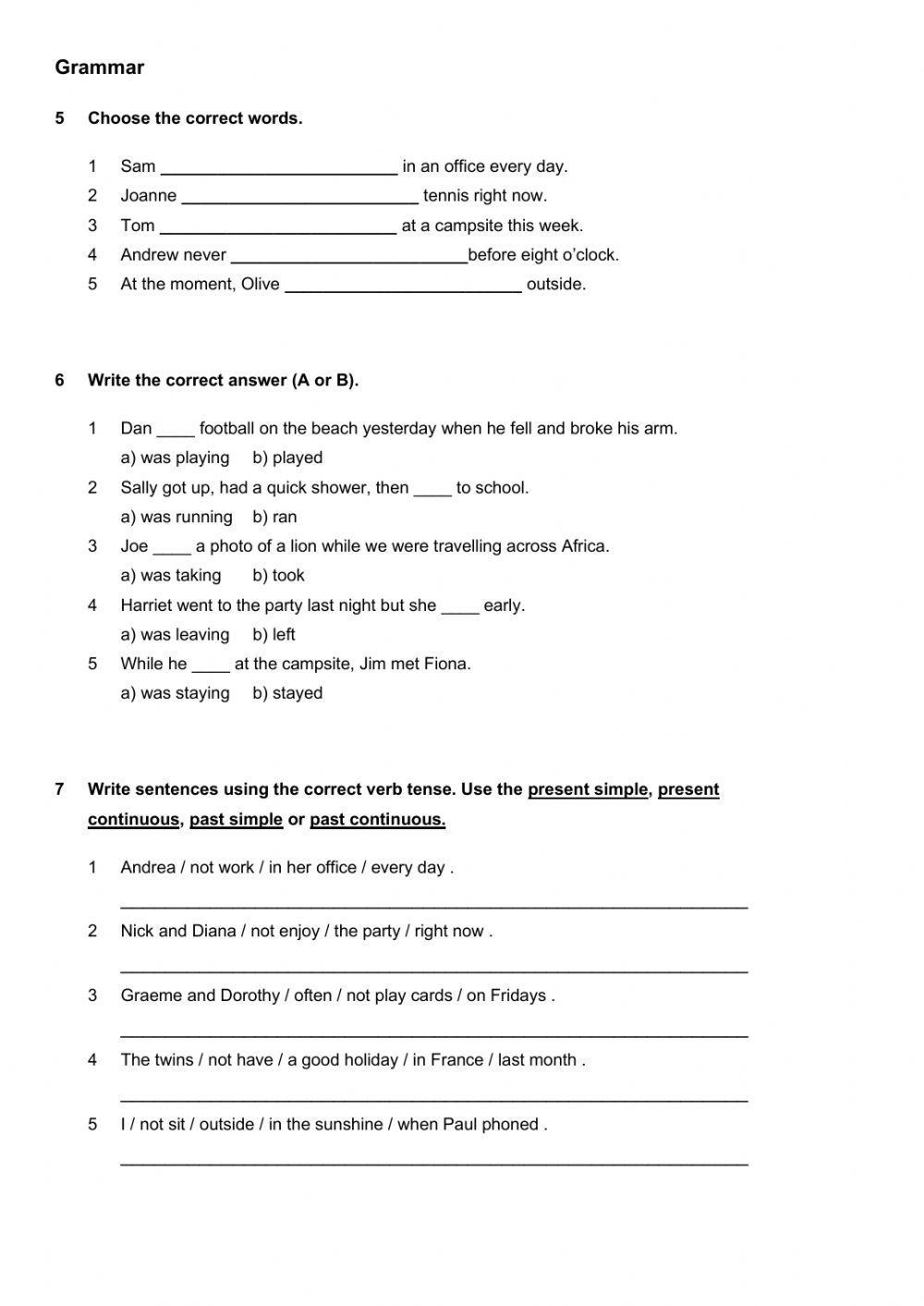 All Clear 2-Exam unit 9