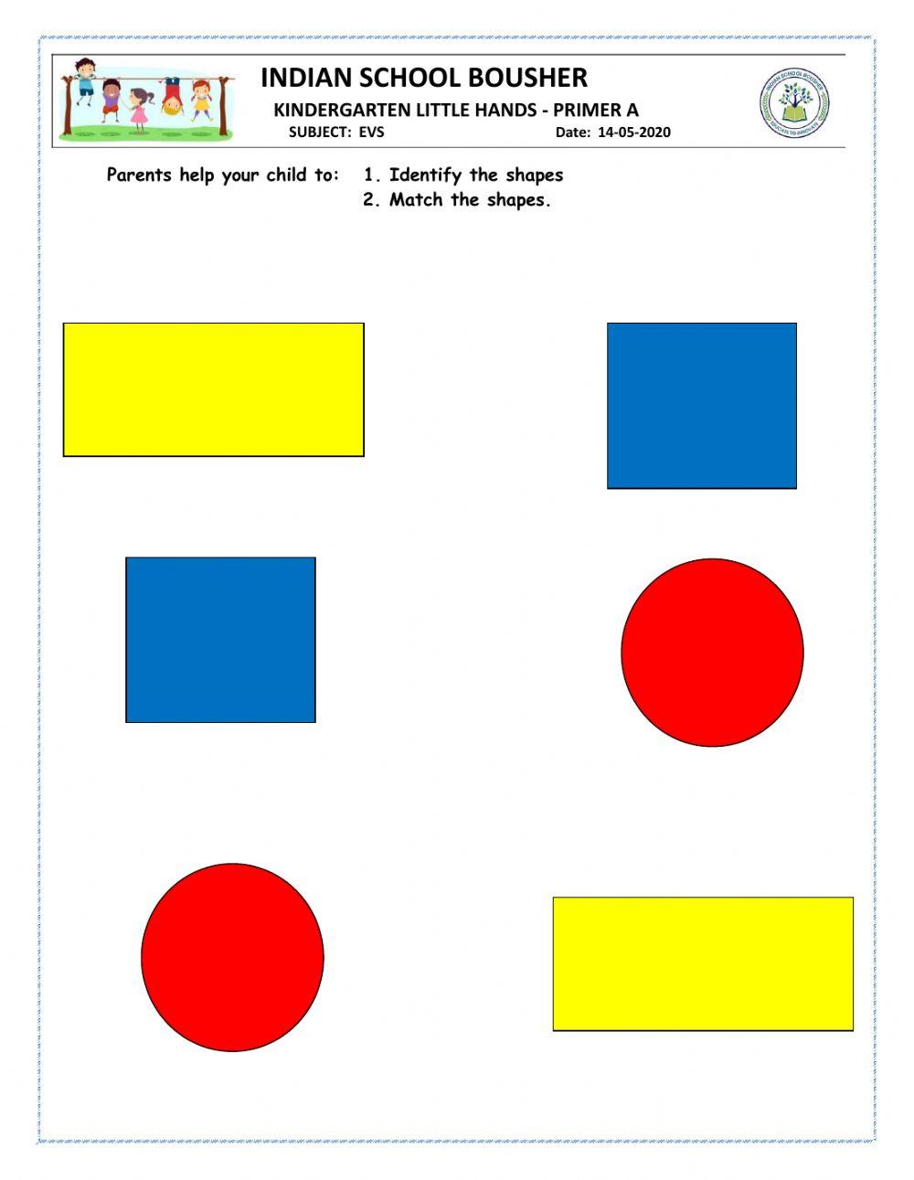Match the following online worksheet | Live Worksheets
