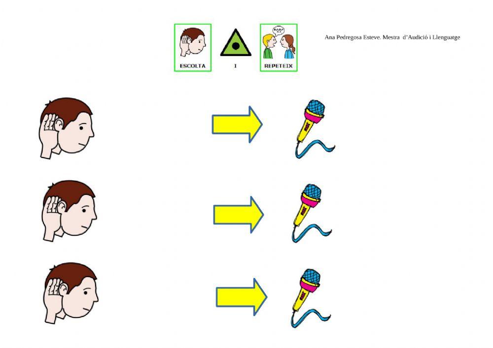 Memòria auditiva 2-4 paraules (Valencià)