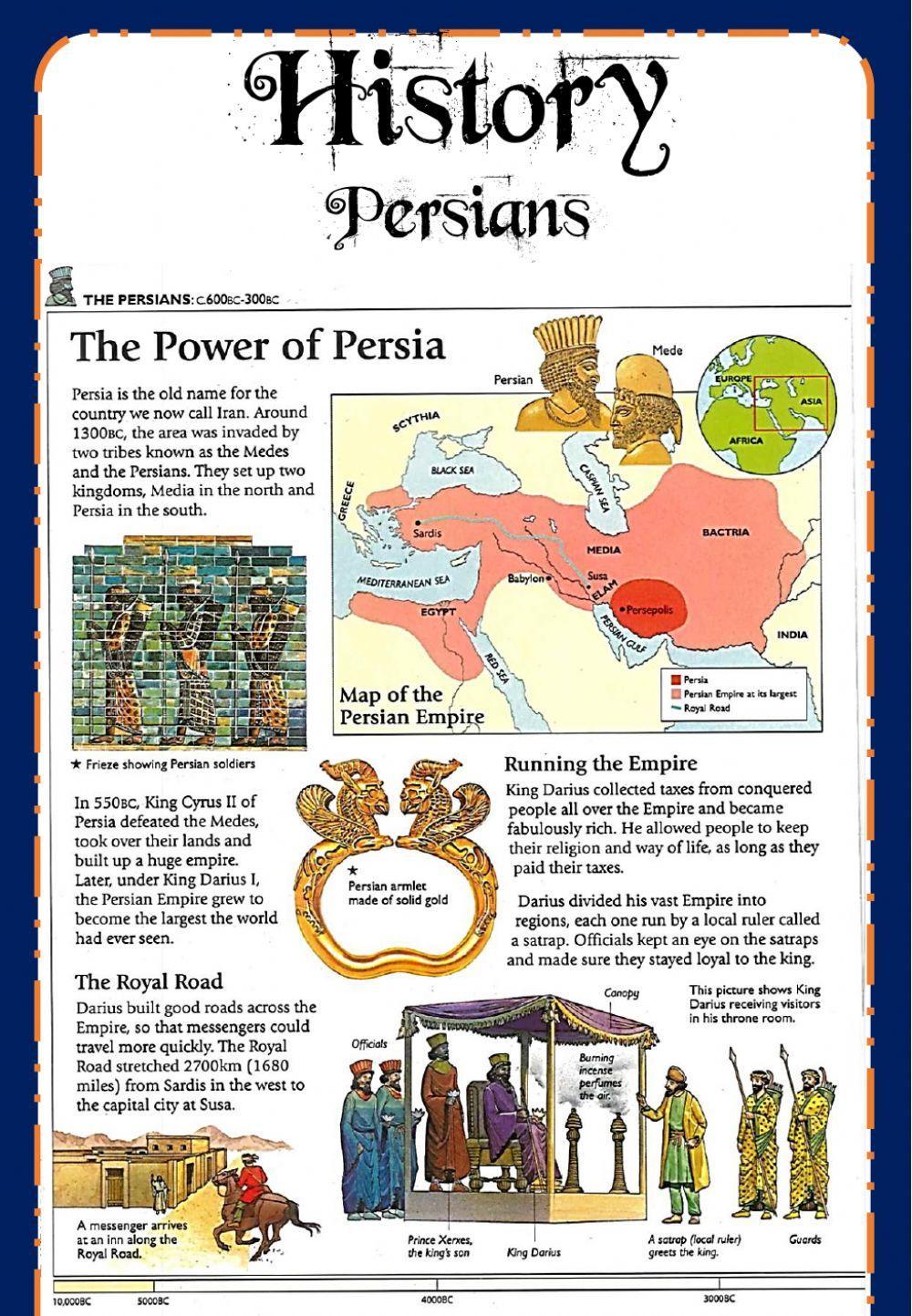Week 17 - History - Persians