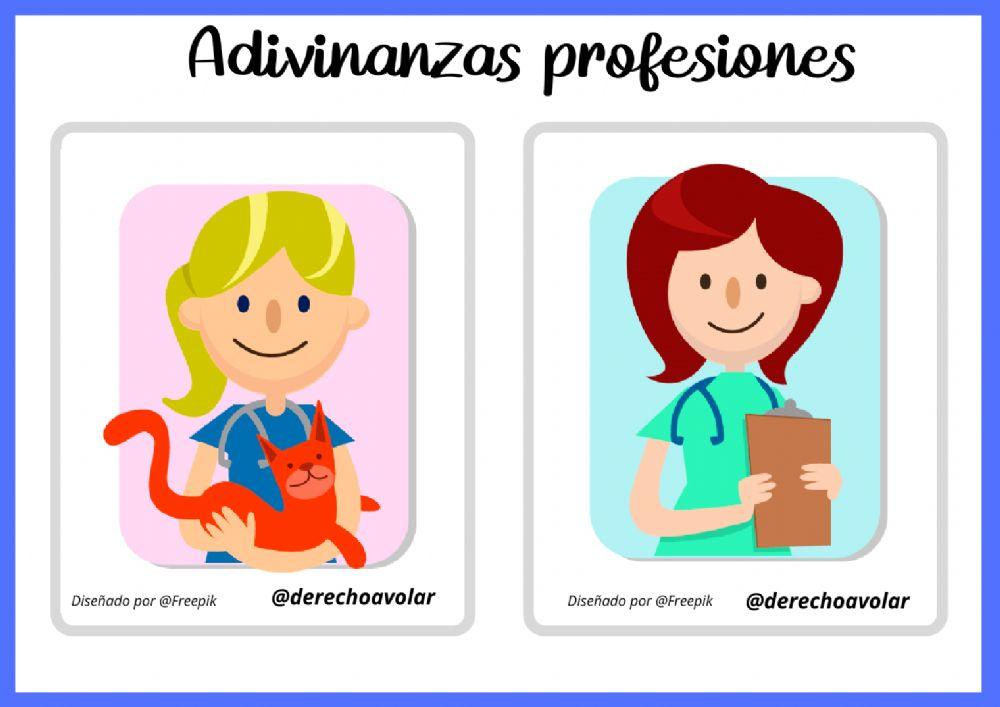 Adivinanzas de profesiones