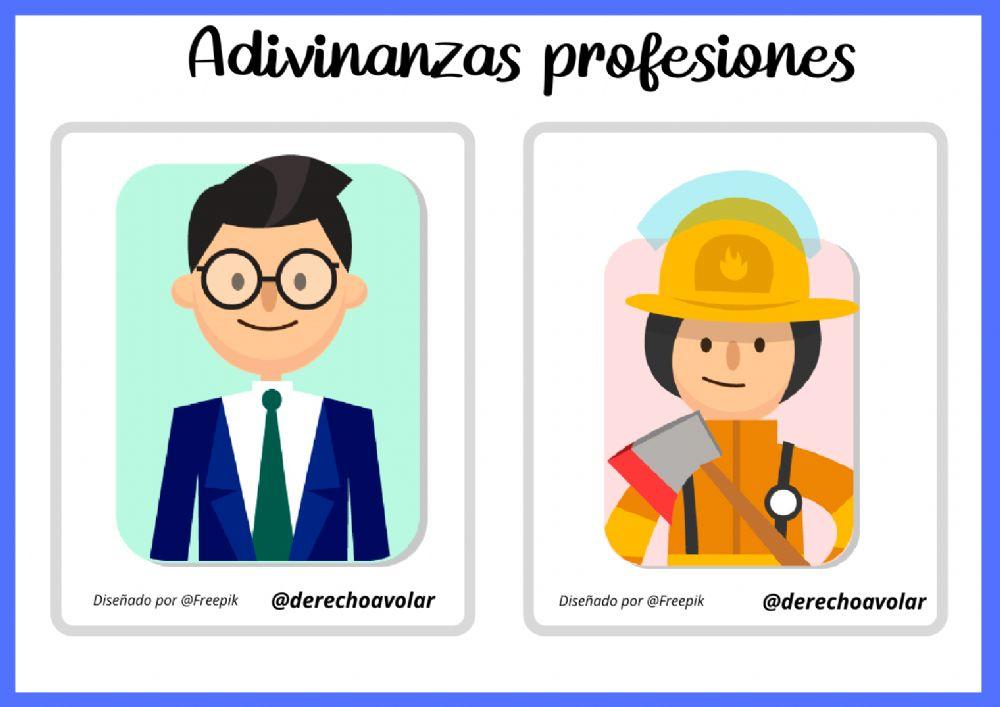 Adivinanzas de profesiones