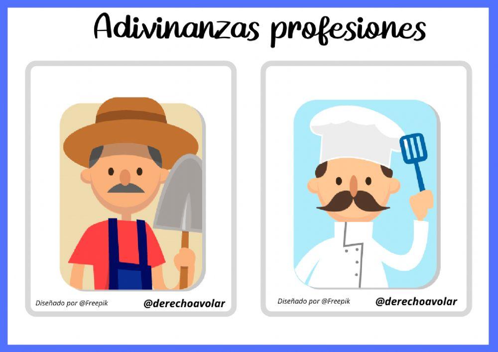 Adivinanzas de profesiones