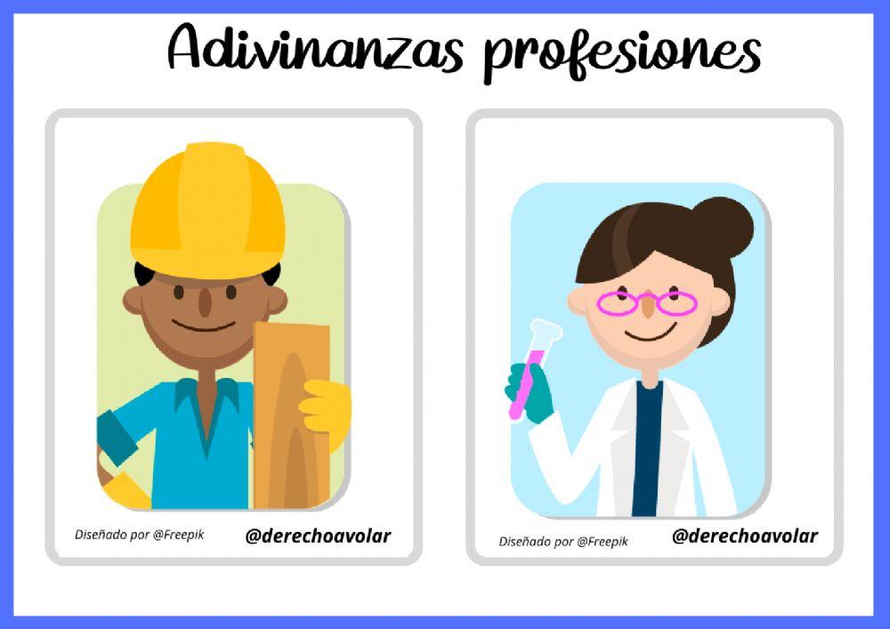 Adivinanzas de profesiones