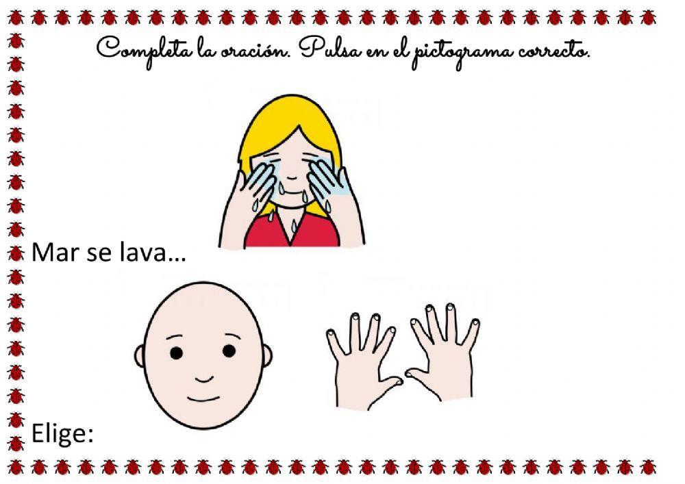 Completa la oración