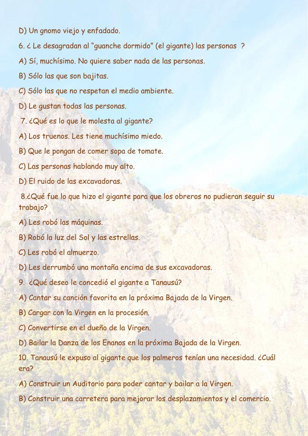 Tanausú y el enano danzarín