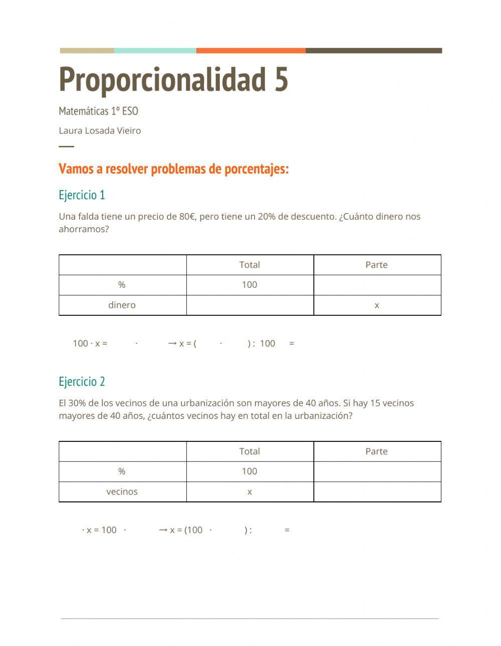 Proporcionalidad 5