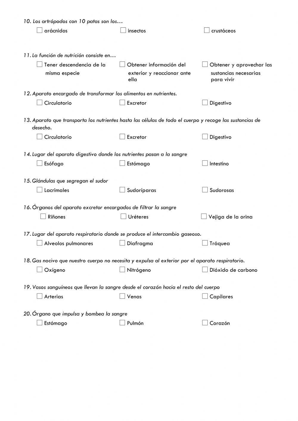 Repasamos juntos CCNN 5º - 2ª evaluación