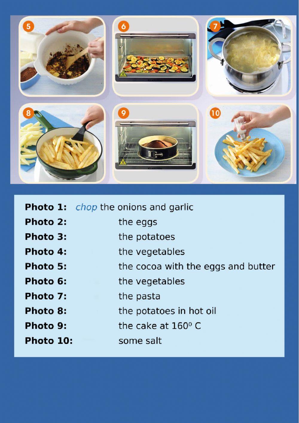 Cooking verbs Cooking verbs