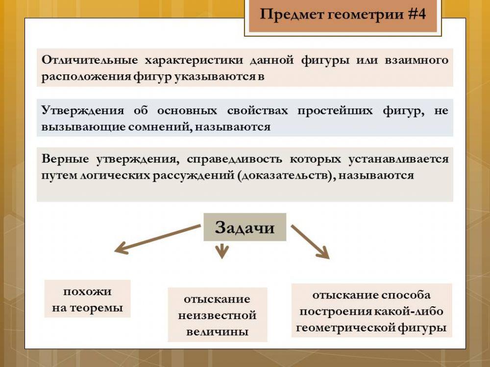 Начала геометрии 4 worksheet | Live Worksheets