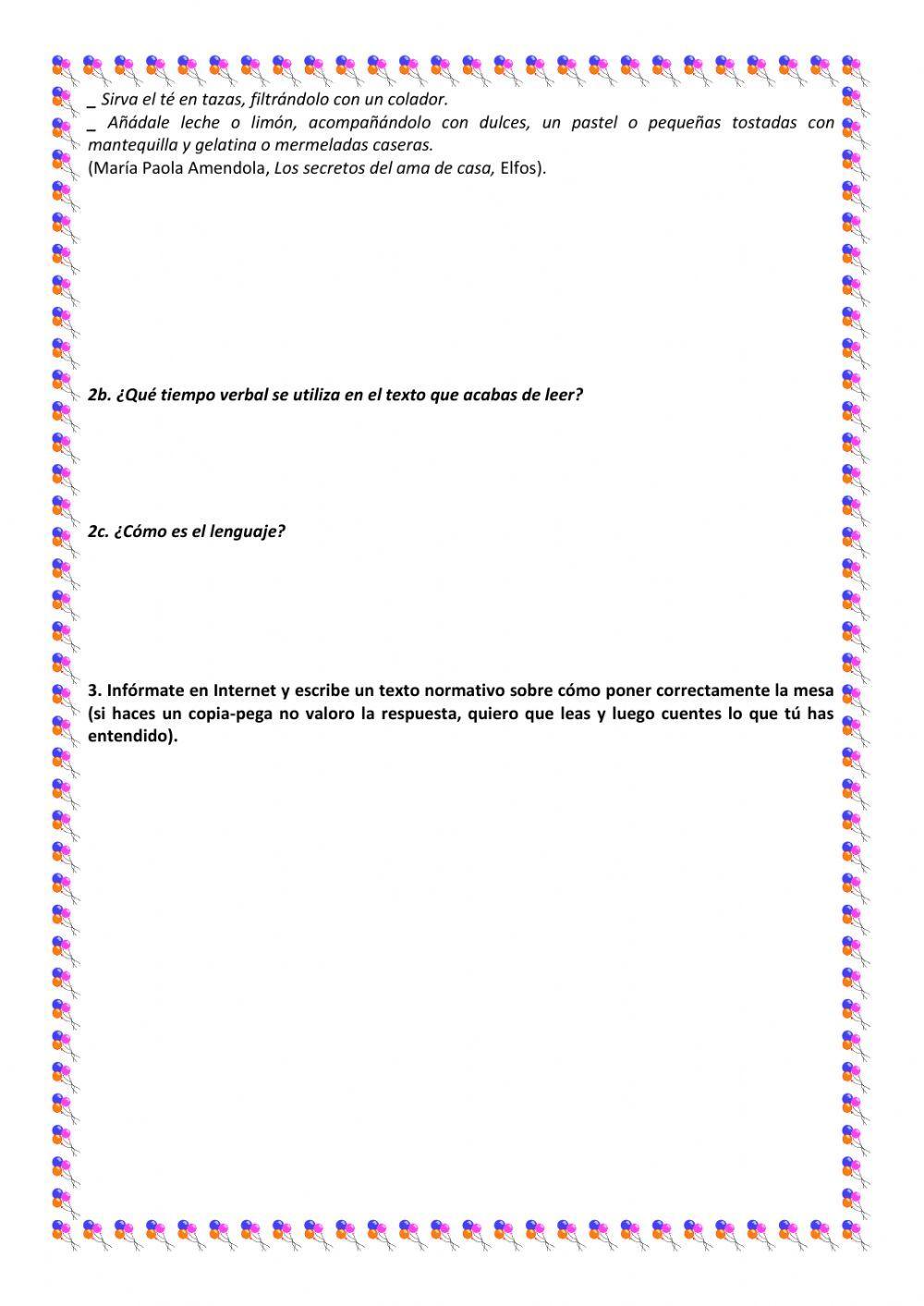 Repaso tema 12 Lengua